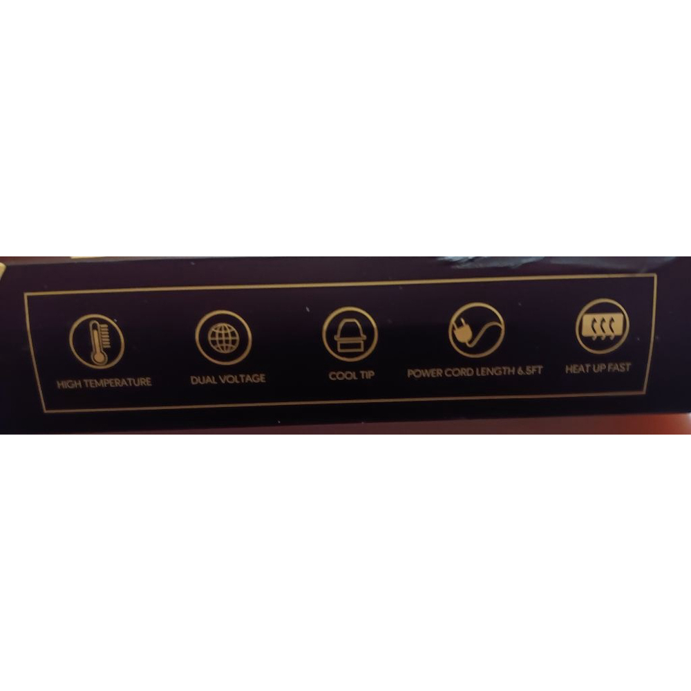 Wavytalk 5 in 1 Curling Iron Wand Set Brush & 4 Interchangeable Ceramic Wands - Picture 12 of 14